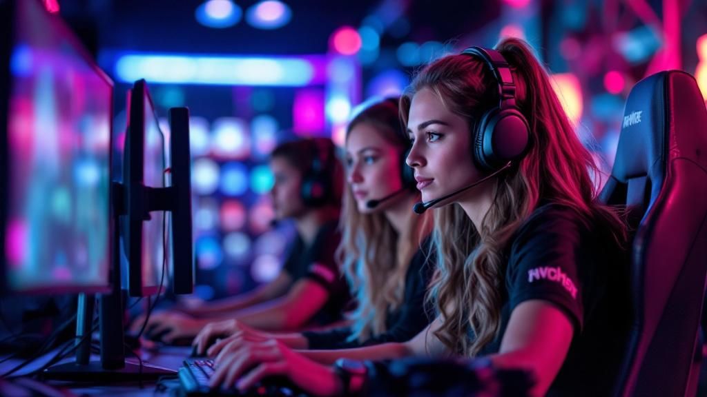 Women’s Participation in Competitive Gaming Tournaments Reaches Record High Numbers